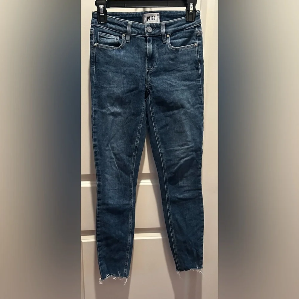PAIGE Verdugo Ankle Skinny Jeans 24